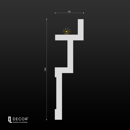 Карниз Q Decor CX138